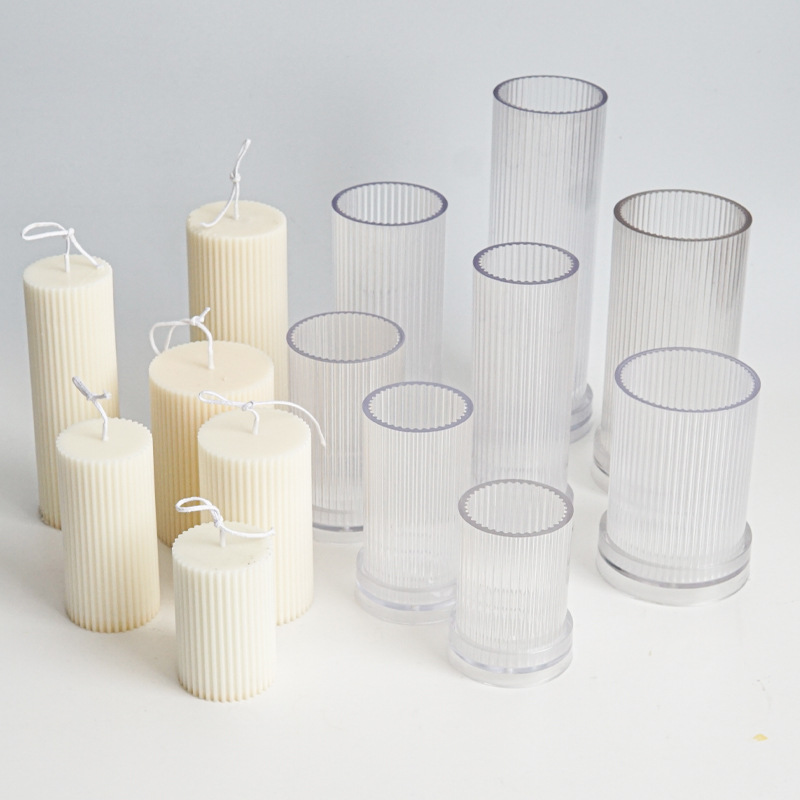 Candle Making Kit - Neue DIY Nadelstreifen runde Feine Zahn