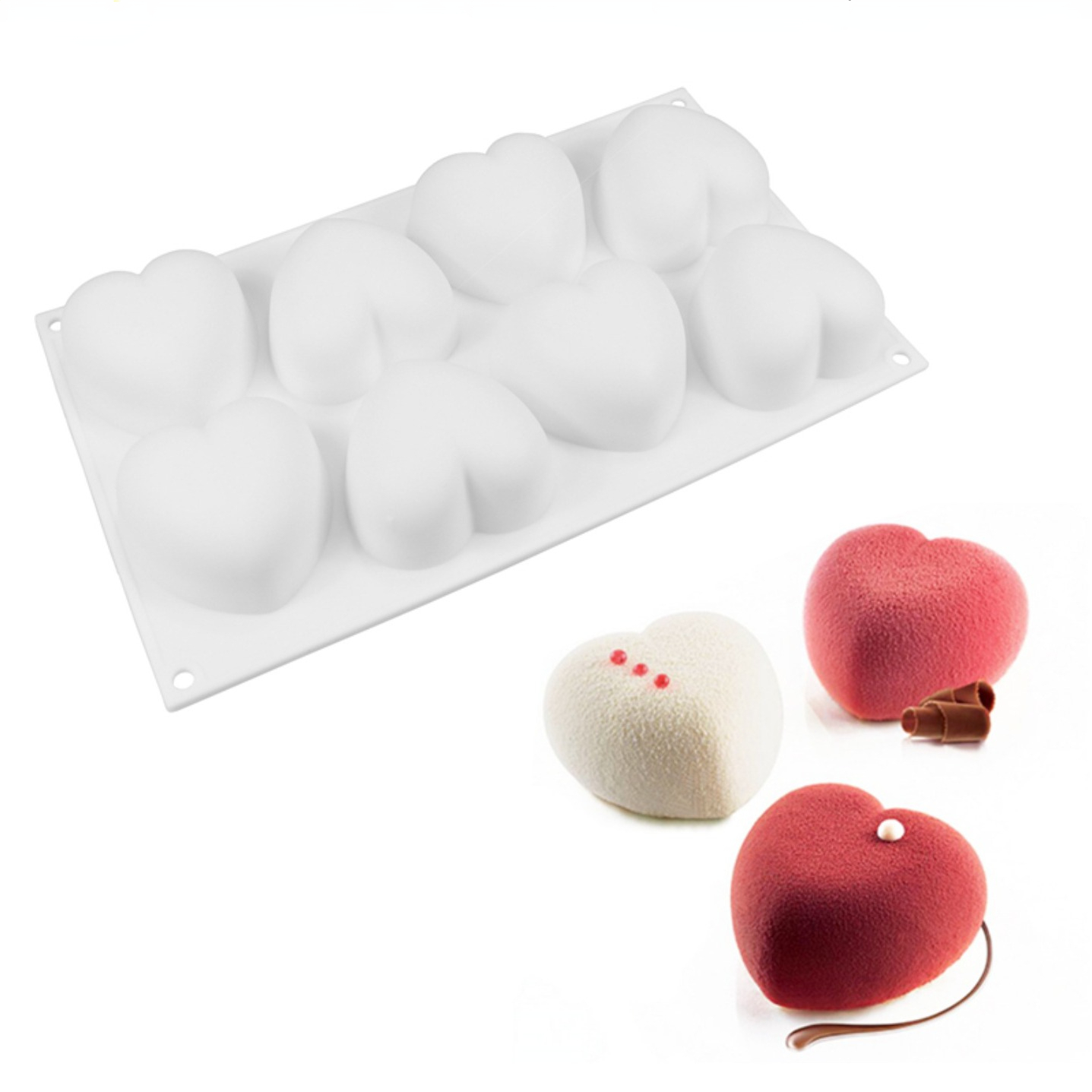 Candle Making Kit - Liebe Herz Silikon Seife Form Handgemachte