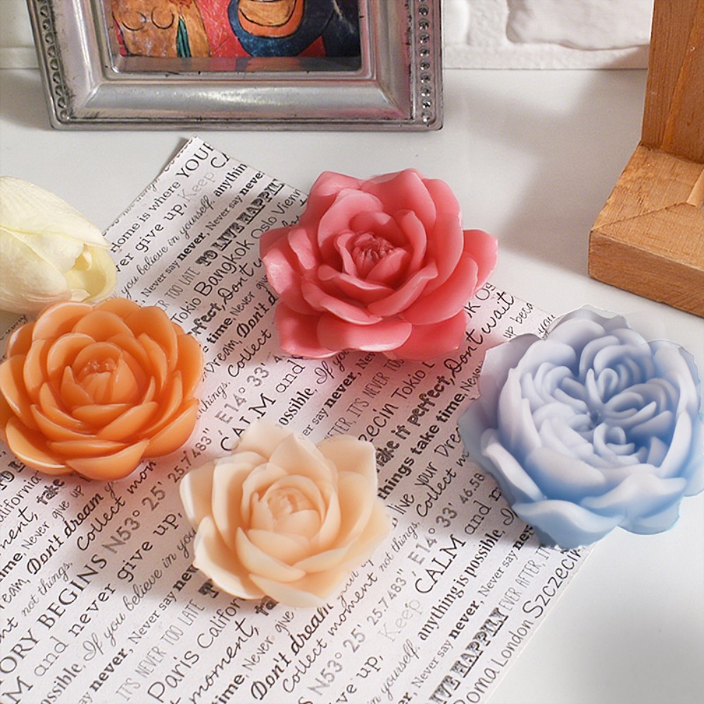 3D Rose Kerze Silikon Form Rel – Candle Making Austin Bewertung und Preis