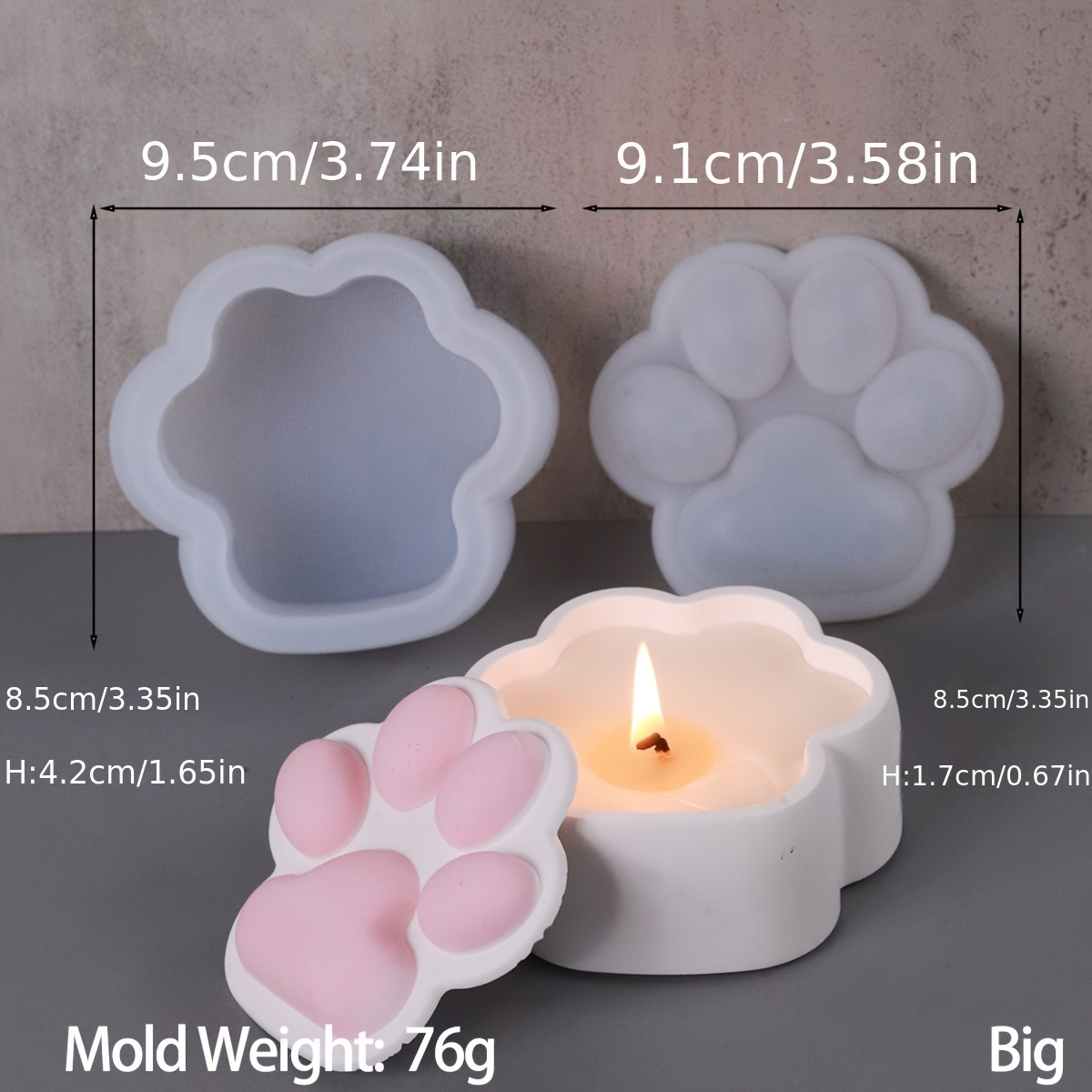 Katzenklaue Aufbewahrungsbox S – Candle Making Jars With Lids Bewertung und Preis