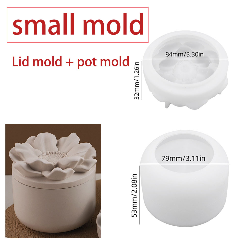 Sonnenblumen-Aufbewahrungsbox, – Candle Making Jars With Lids Bewertung und Preis