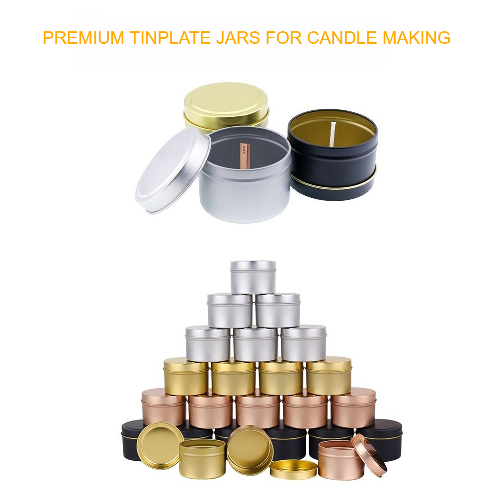 Runde Aluminium-Kerzendosen mi – Candle Making Jars With Lids Bewertung und Preis