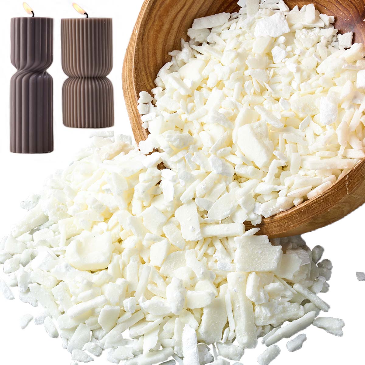 1 Pfund reinweißes Sojawachs f – Candle Making Kit Bewertung und Preis