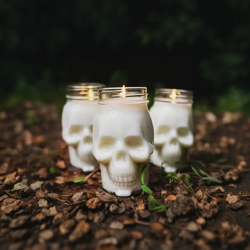 6er-Pack transparente Hallowee – Candle Making Jars With Lids Bewertung und Preis