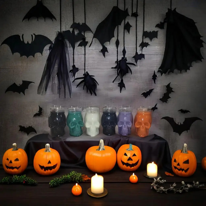 6er-Pack transparente Hallowee – Candle Making Jars With Lids Bewertung und Preis