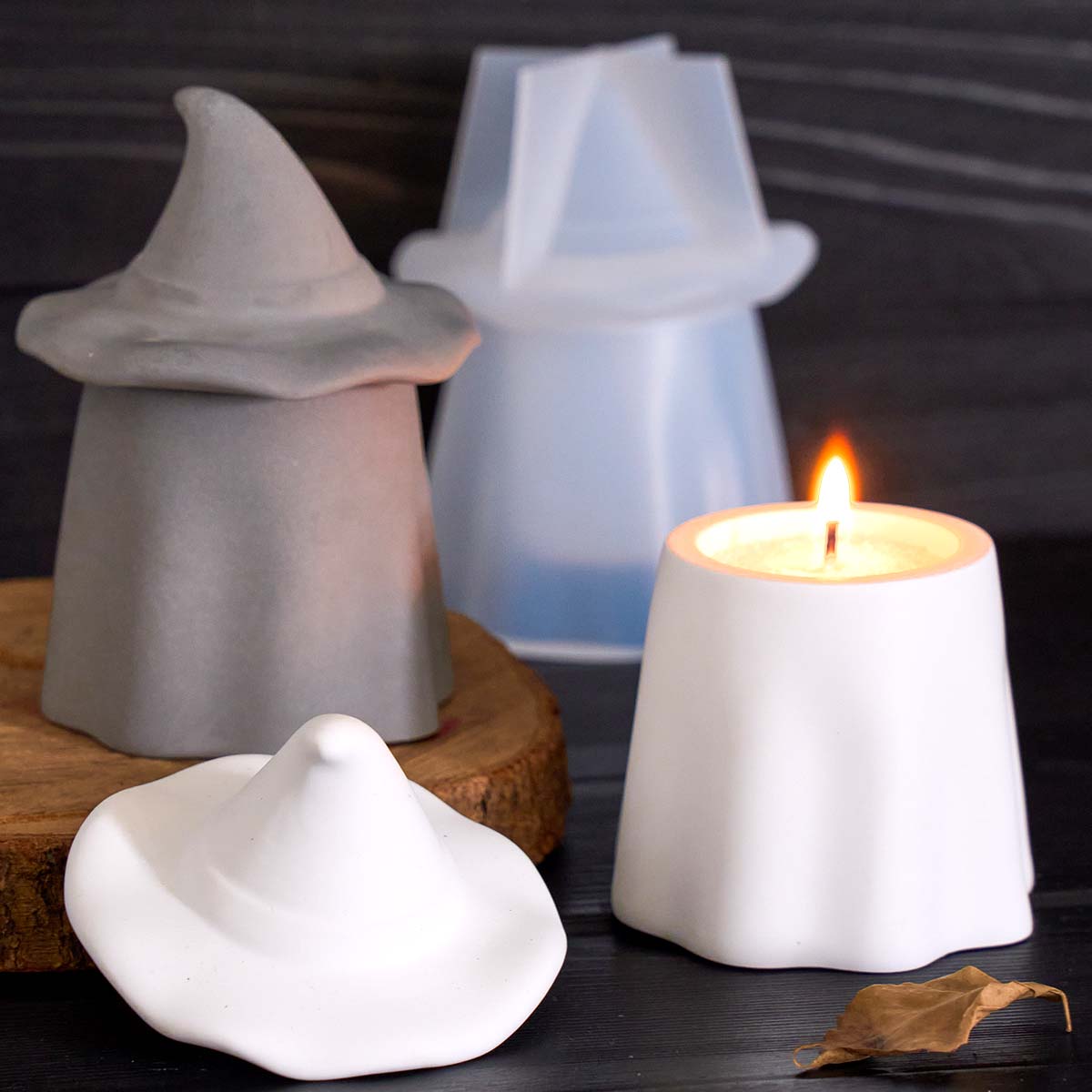 Ghost Wizard Kerze Glas Siliko – Candle Making Jars With Lids Bewertung und Preis