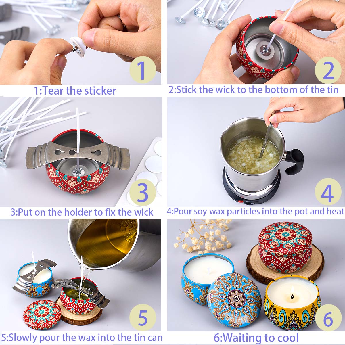 DIY Duftkerzen-Herstellungs-Se – Candle Making Kit For Kids Bewertung und Preis