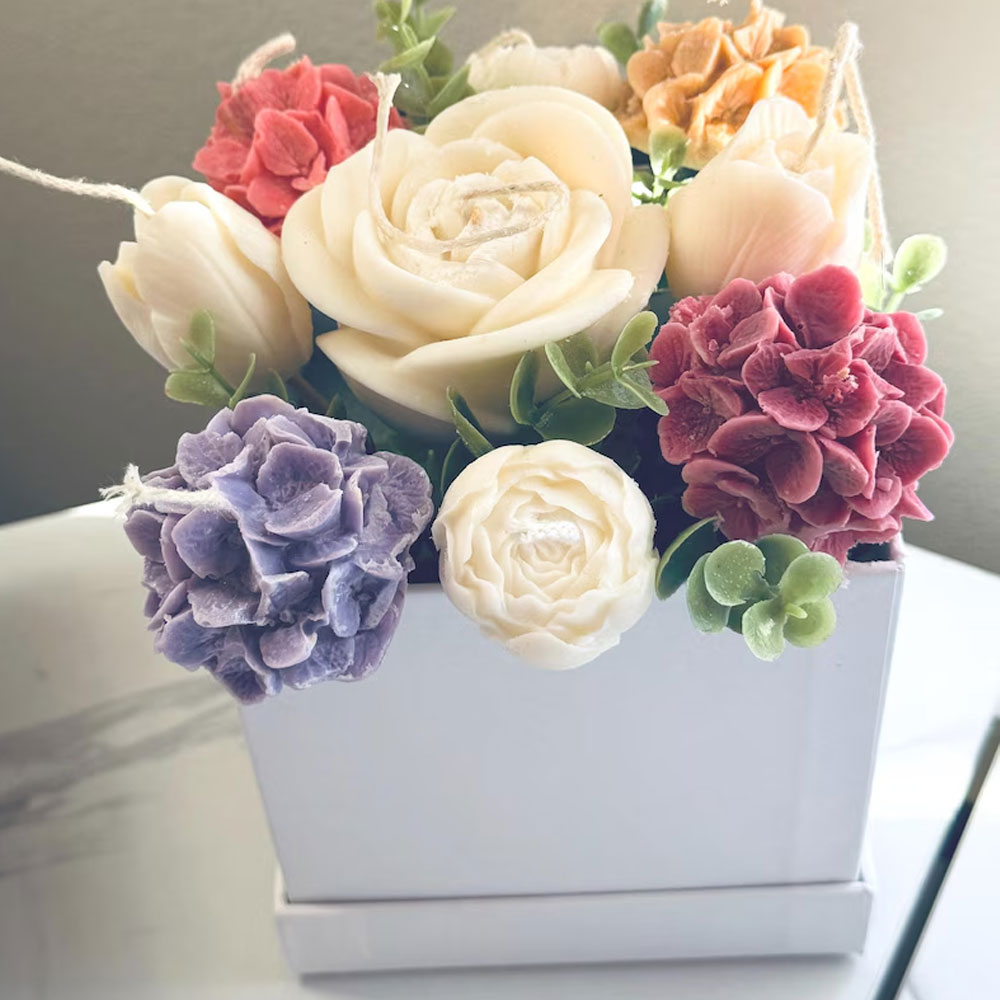 Rose Tulpe Silikon Kerze Form  – Candle Making Austin Bewertung und Preis