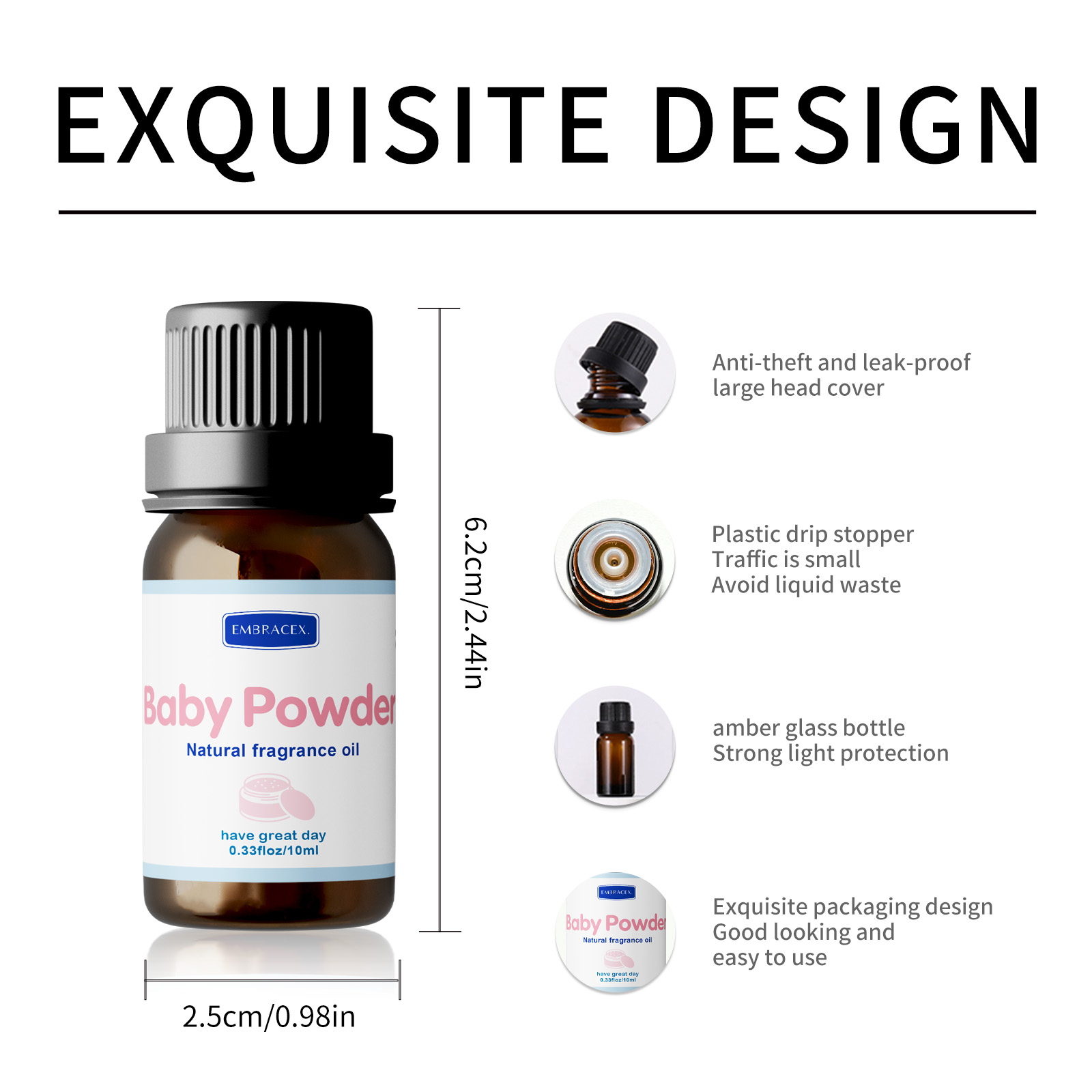 10 ml Babypuder-Ätherisches Öl – Candle Making Oils Bewertung und Preis